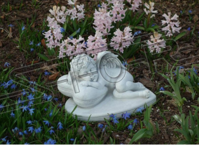 Grave Angel Guardian Angel Grave Decoration Stone Decoration Antique Style Figure